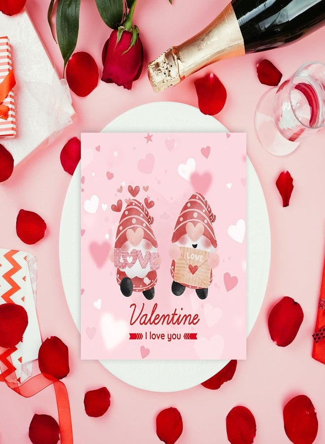 HiEnjoin 50 Pack Valentine's Napkins, Disposable Pink Cocktail Napkins for Valentine's Party Supplies Weddings Anniversaries Table Decor - Image 4